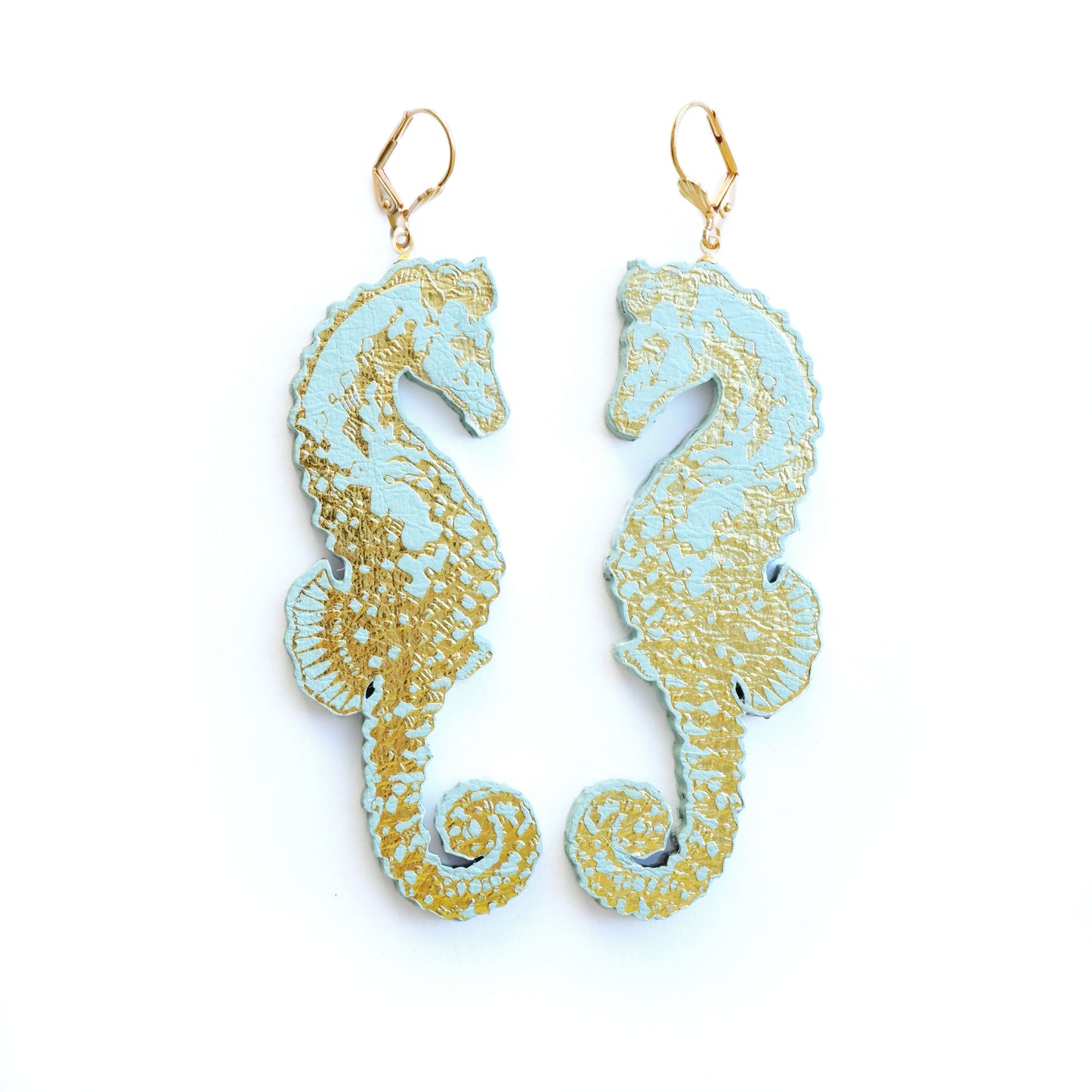 SEAHORSE . earrings