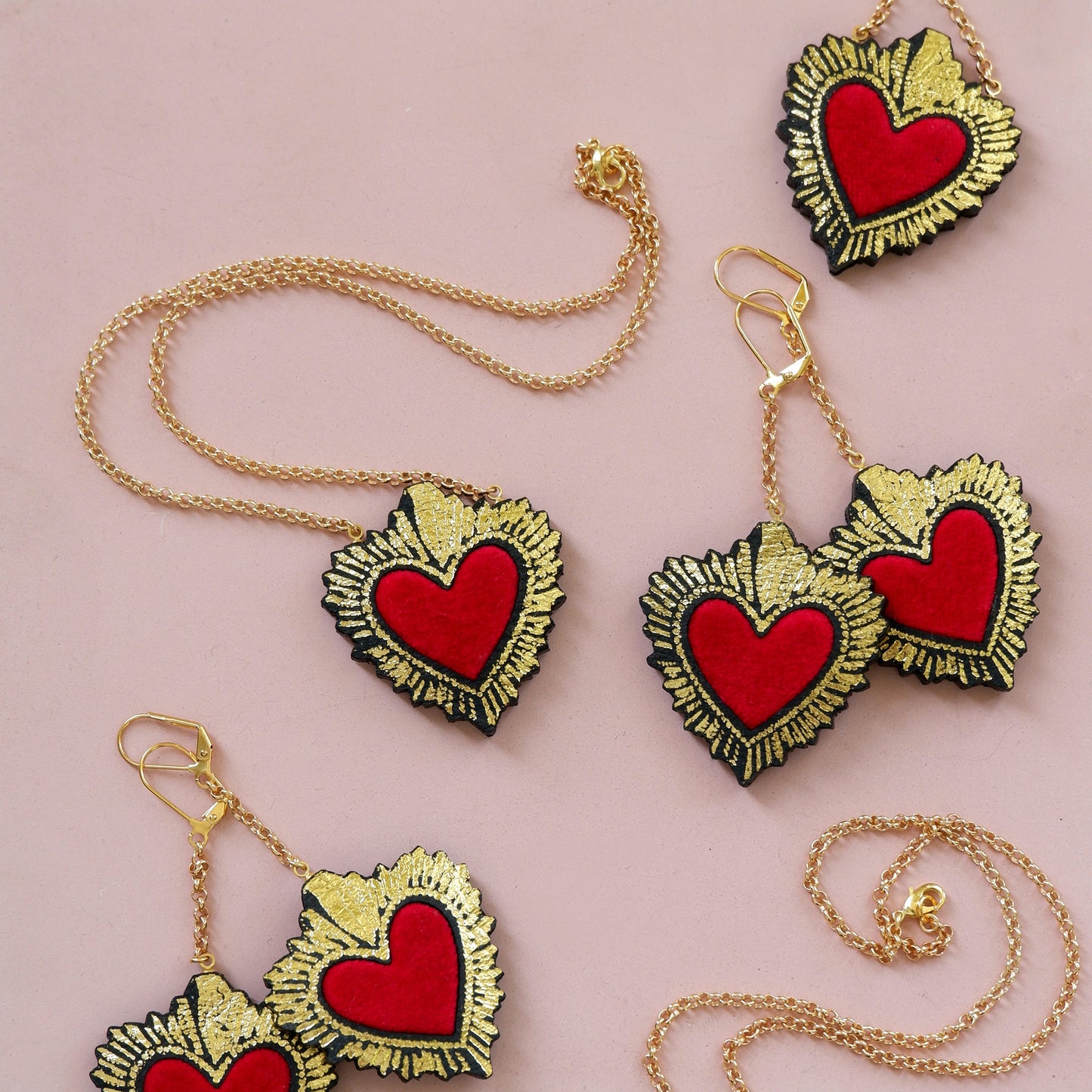 SACRED HEART  . earrings