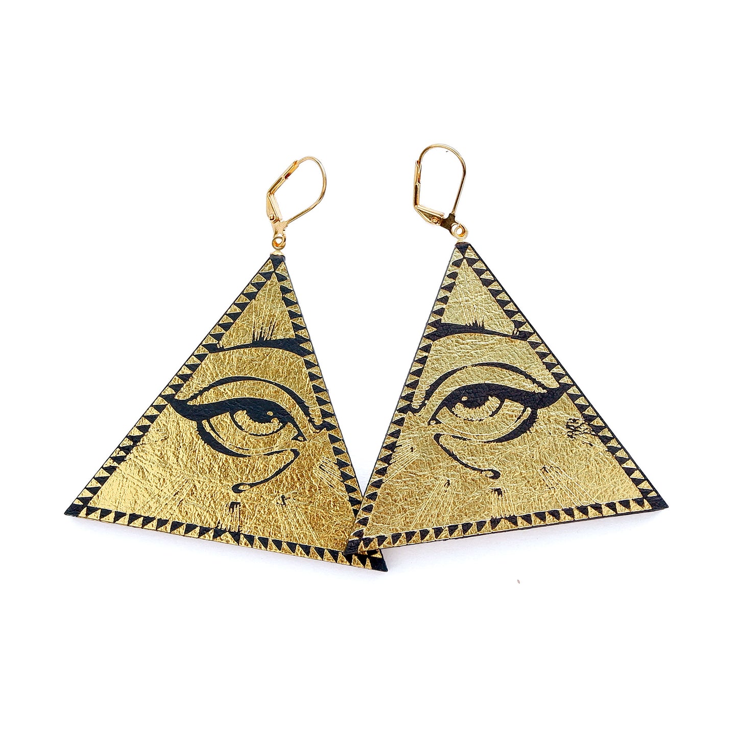 ALL SEEING  EYE . earrings