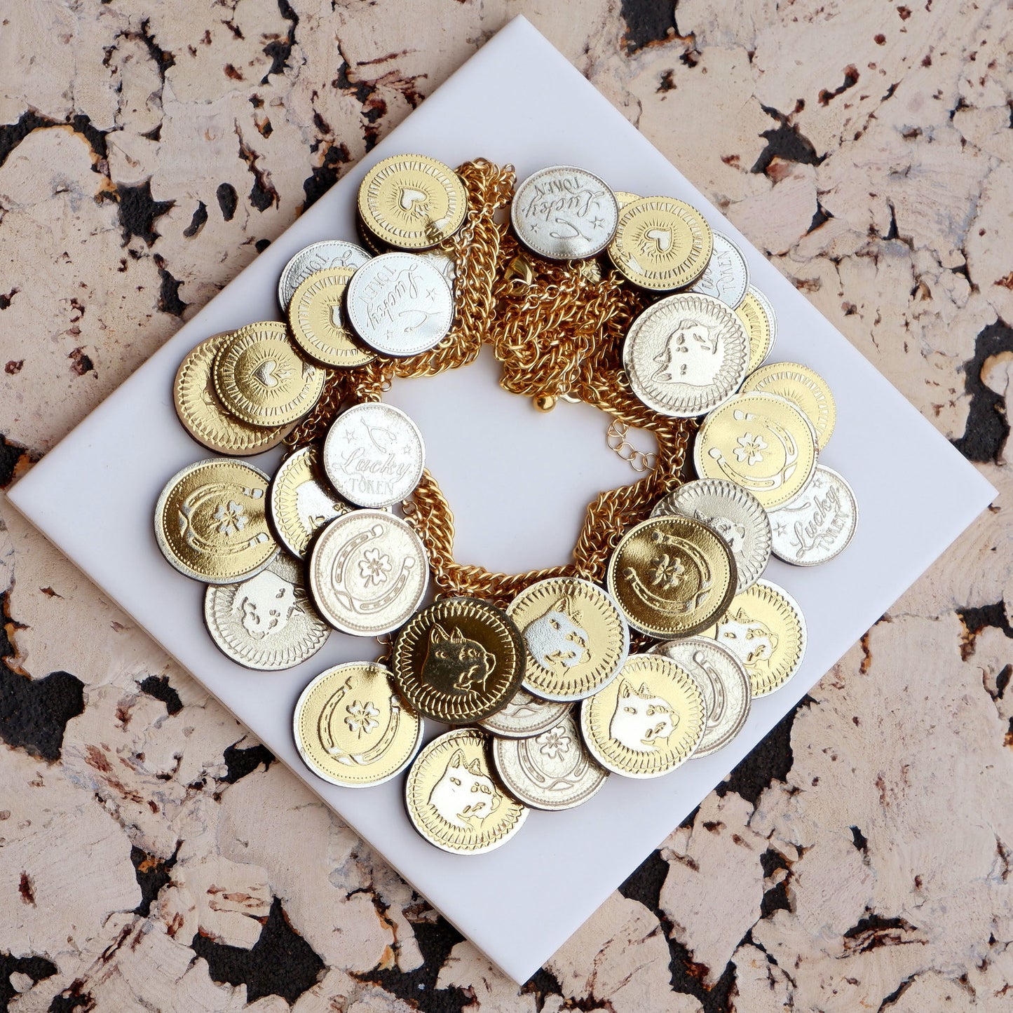 LUCKY COIN SWAG . necklace