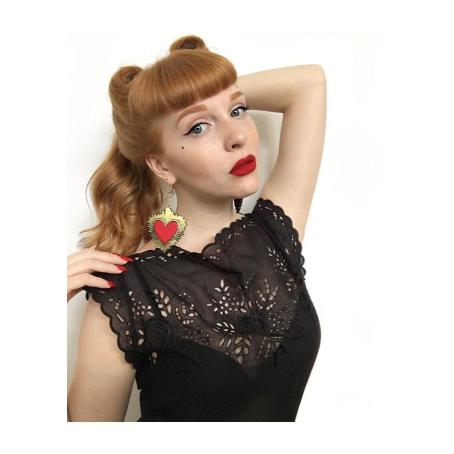 SACRED HEART  . earrings