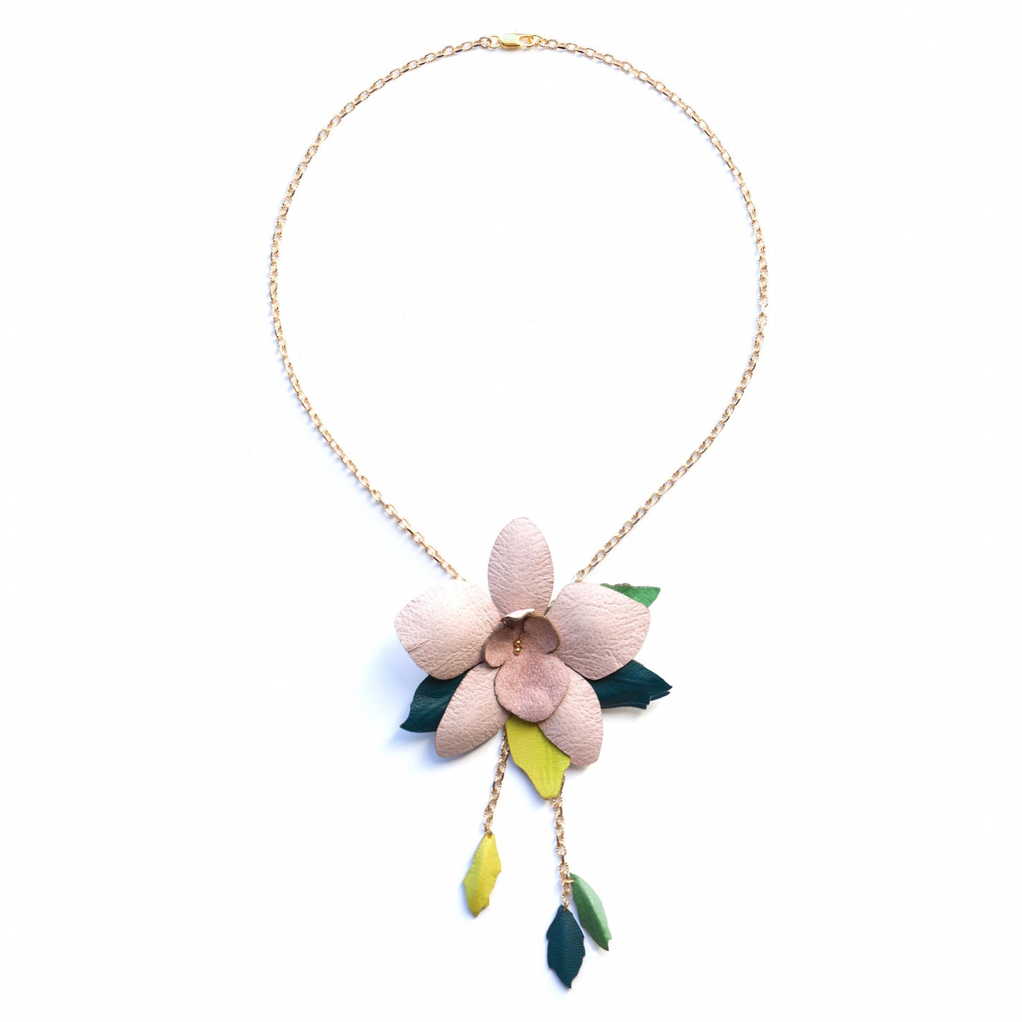 ORCHID LARIAT . necklace