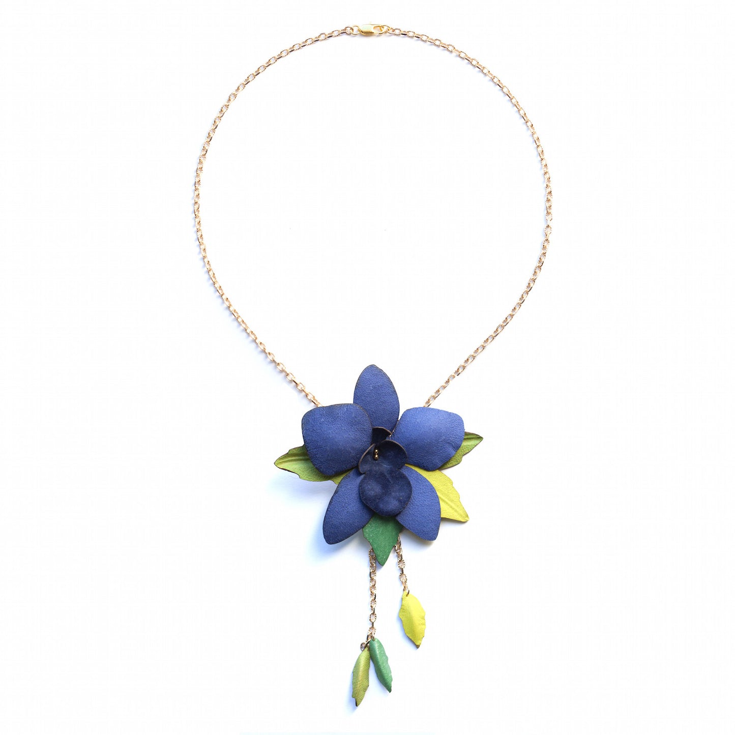 ORCHID LARIAT . necklace