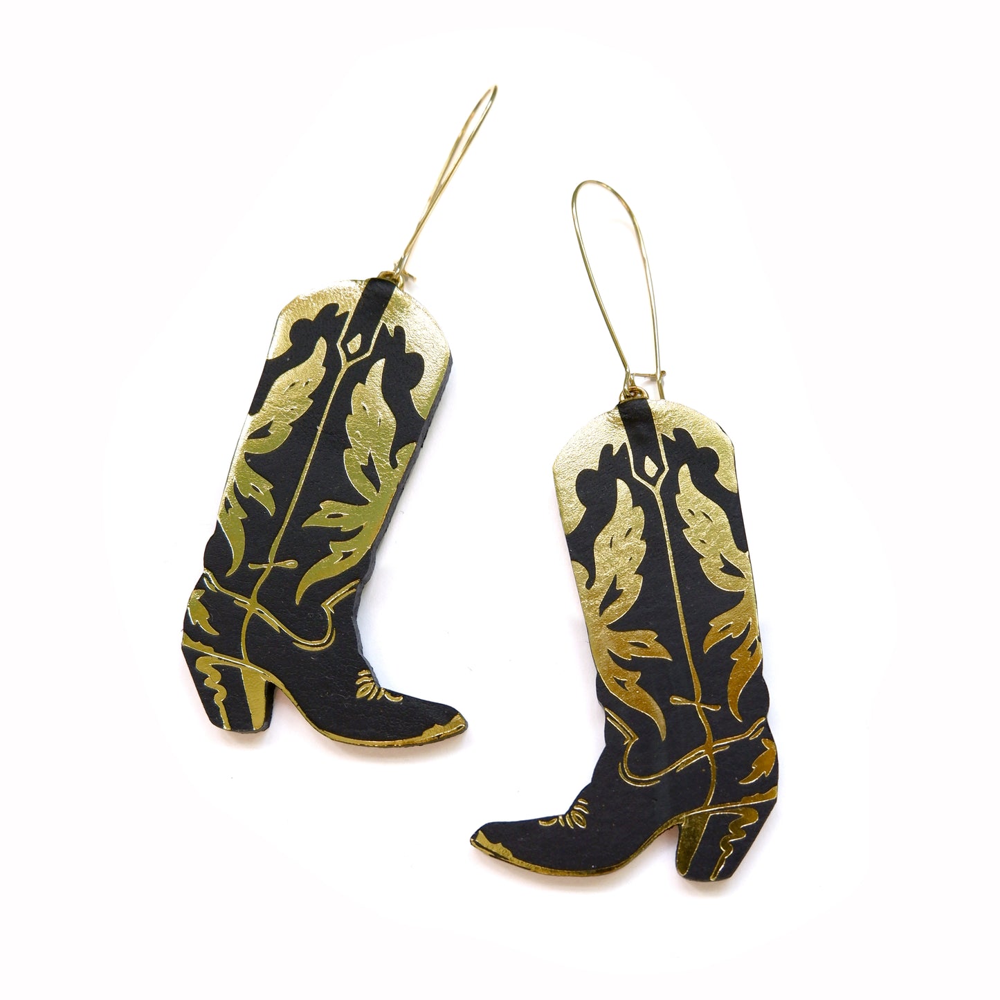 WESTERN BOOT . earrings