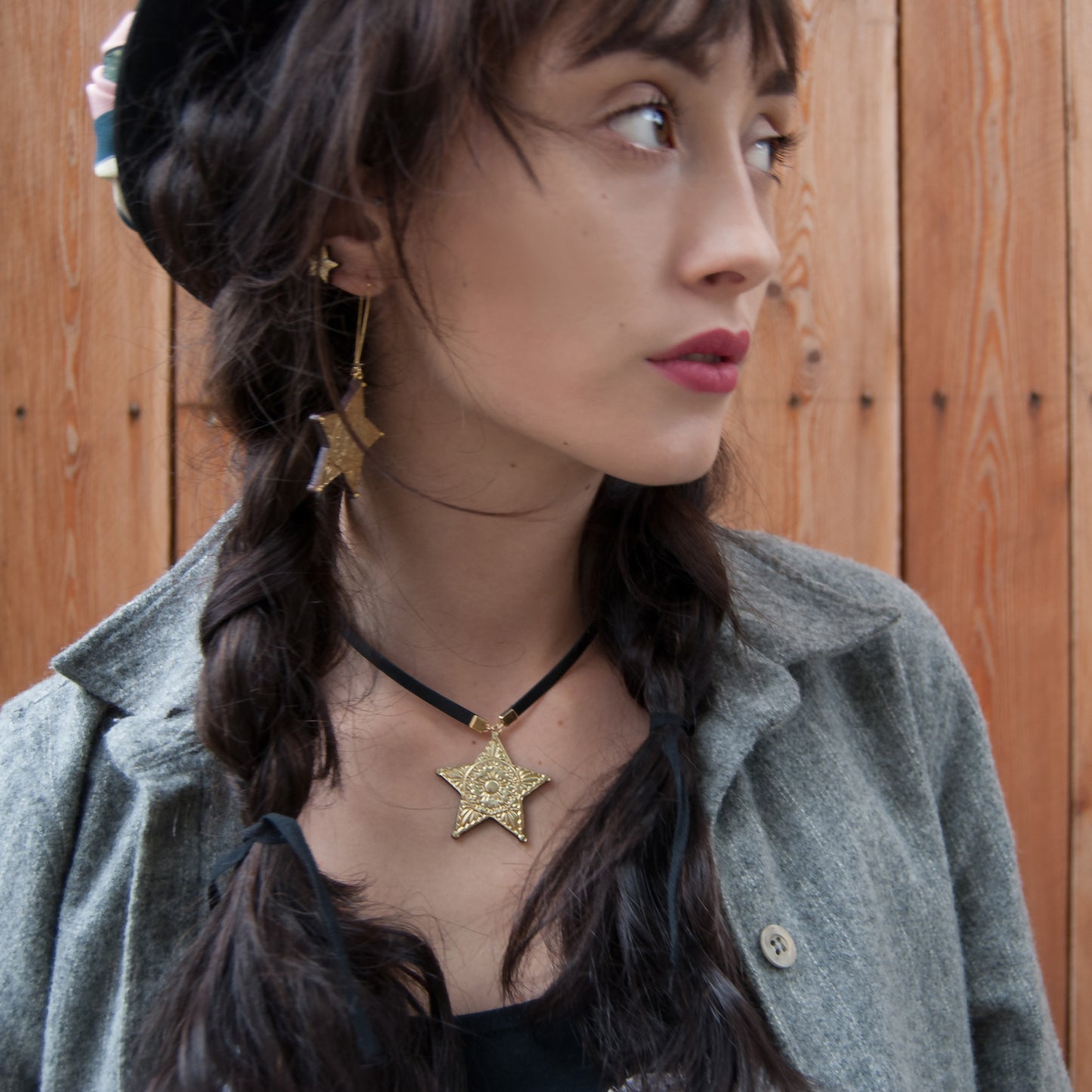 CONCHO STAR . necklet