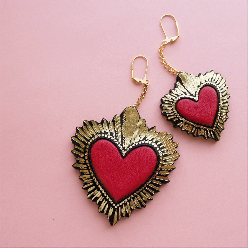 SACRED HEART  . earrings