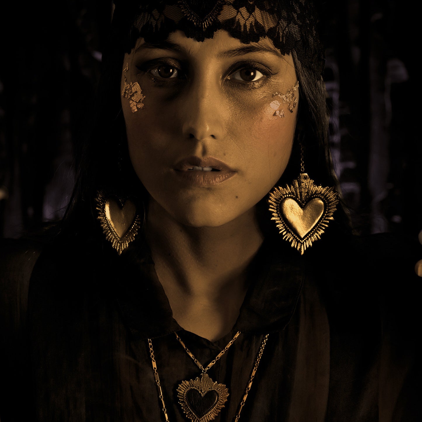 SACRED HEART  . earrings