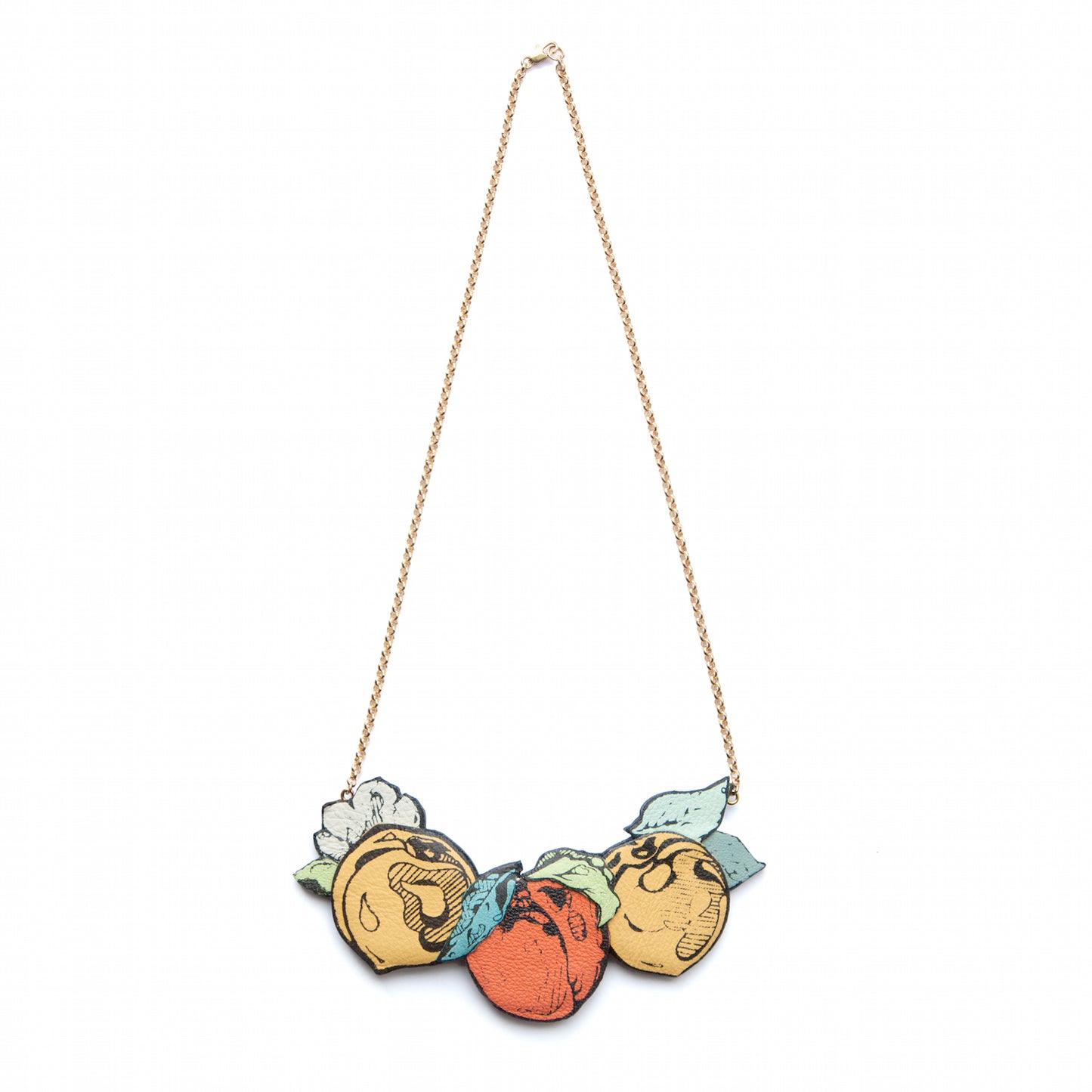 PEACH BRANCH . necklace