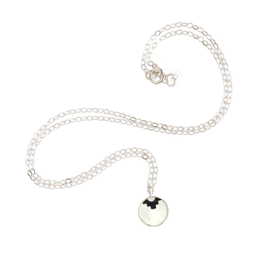 BABAKIN . BABY . Full Moon Pendant // Steps