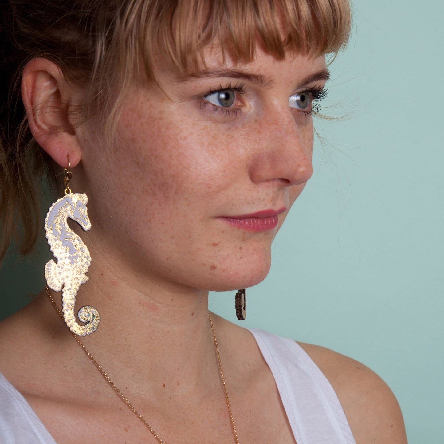SEAHORSE . earrings