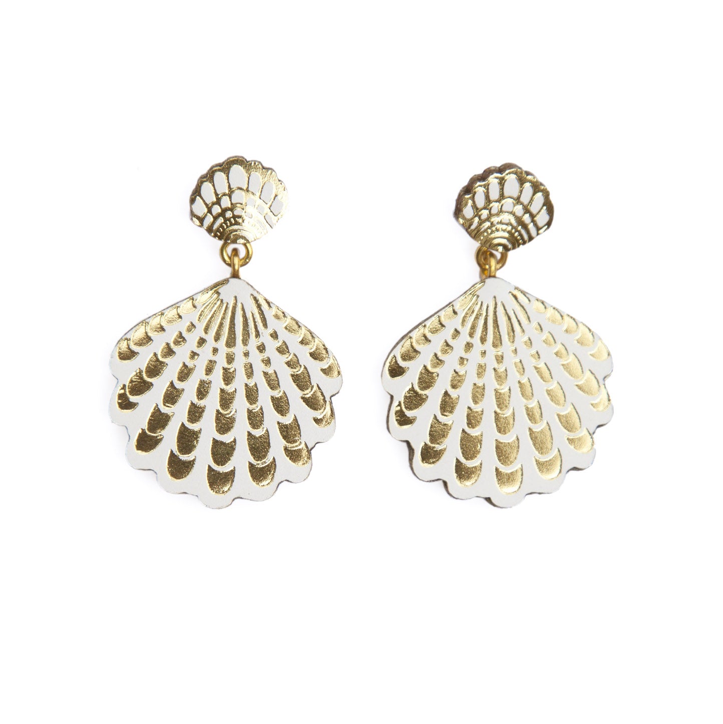 SEA SHELL STUD . earrings – Rosita Bonita