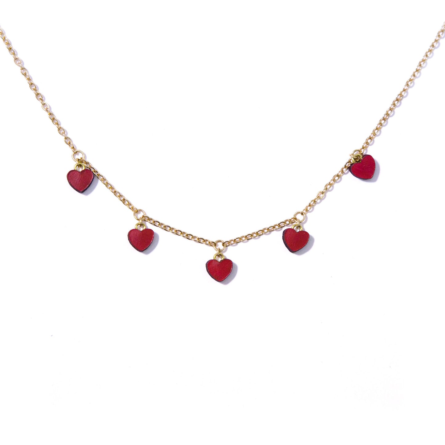 LOVE HEART . charm necklace