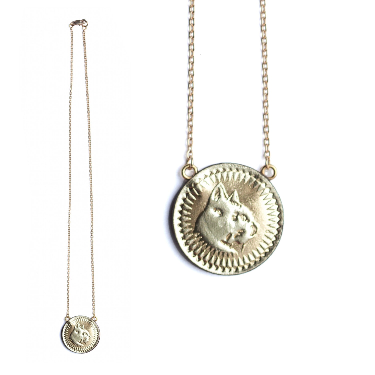 Lucky coin online pendant