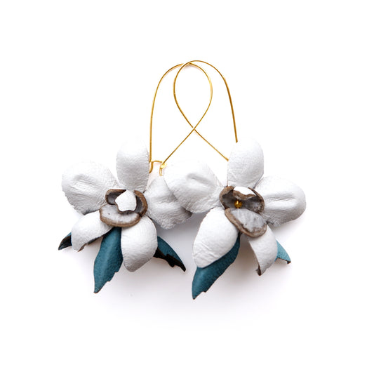 ORCHID . earrings