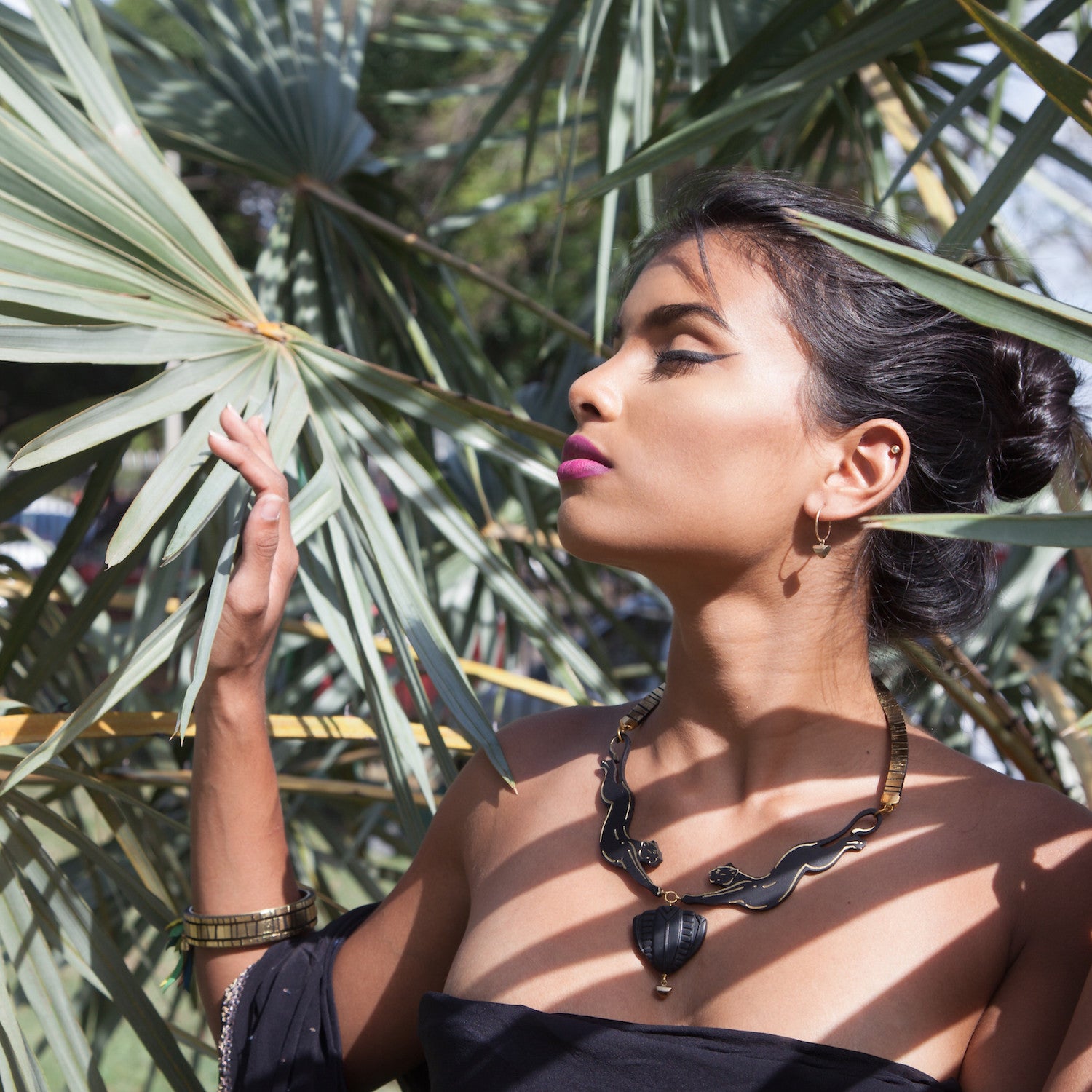 POUNCING PANTHER necklace – Rosita Bonita