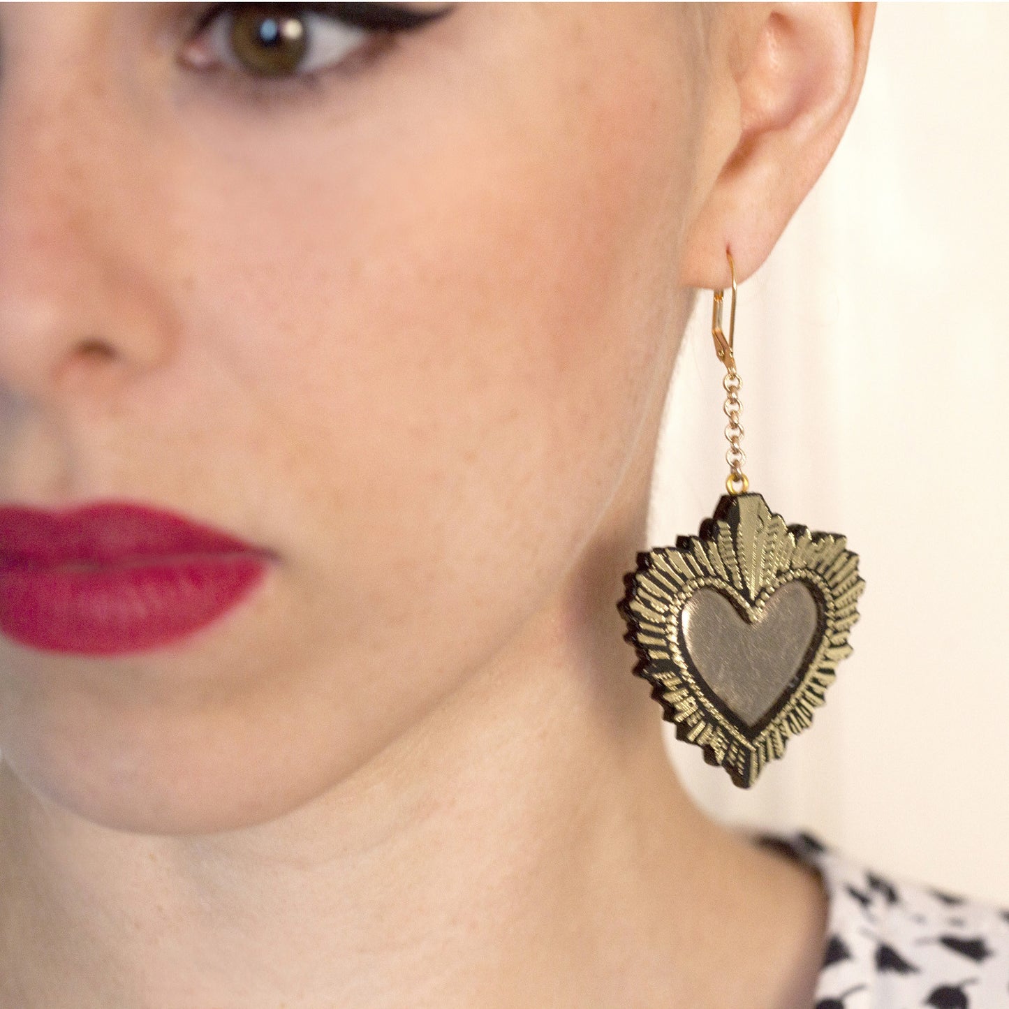 SACRED HEART  . earrings